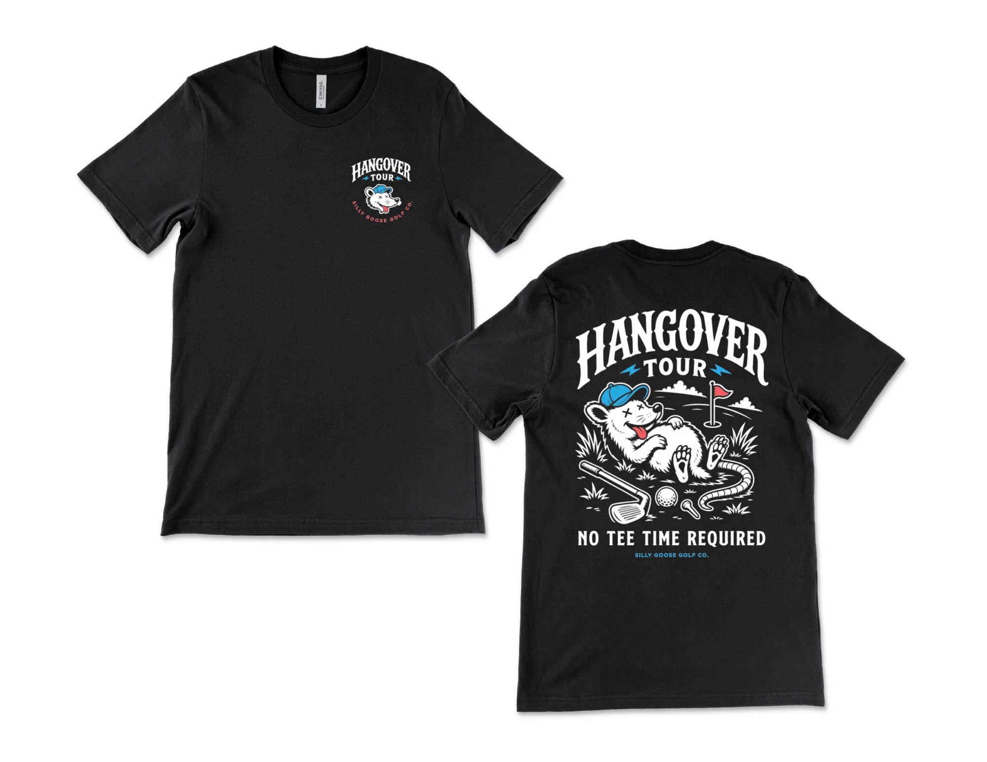 Hangover Tour shirt front and back