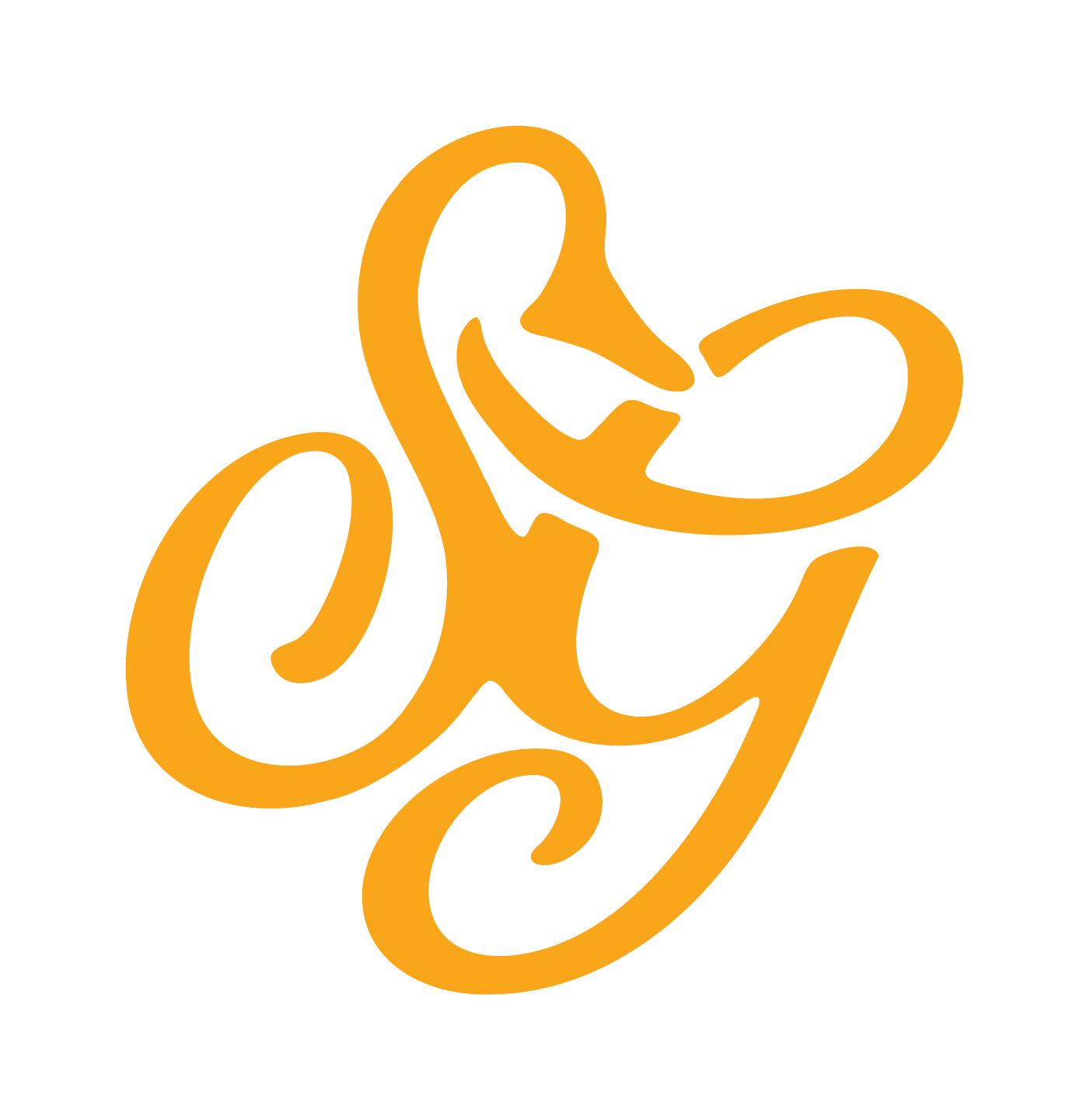 Gold Silly Goose monogram